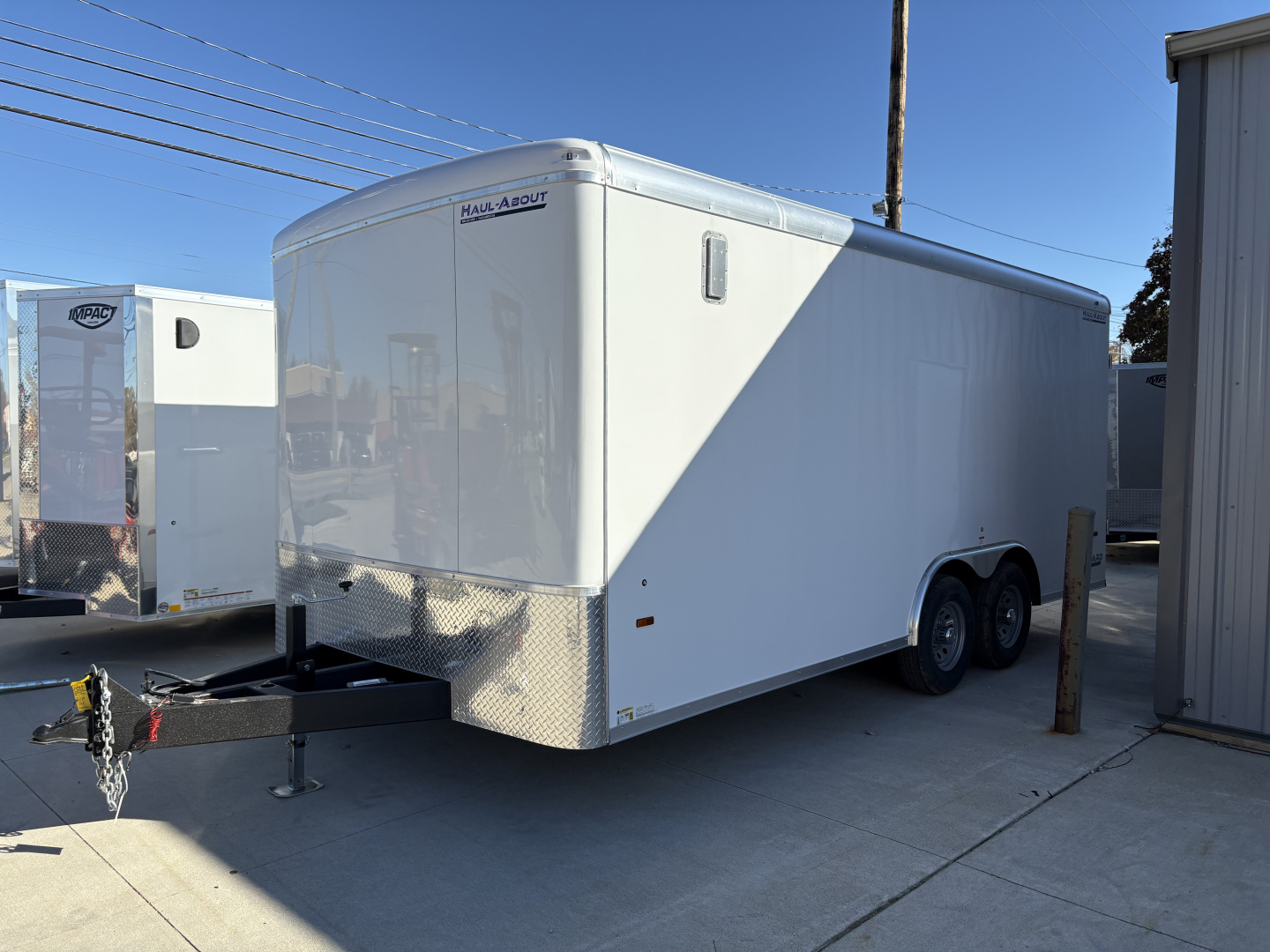 New 2026 Haul About Trailers 8.5'X18' LEOPARD W/LANDSCAPE PACKAGE Cargo / Enclosed Trailer