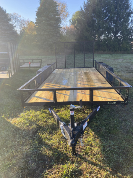 New 2026 AMO 6.4X14 Landscape Trailer