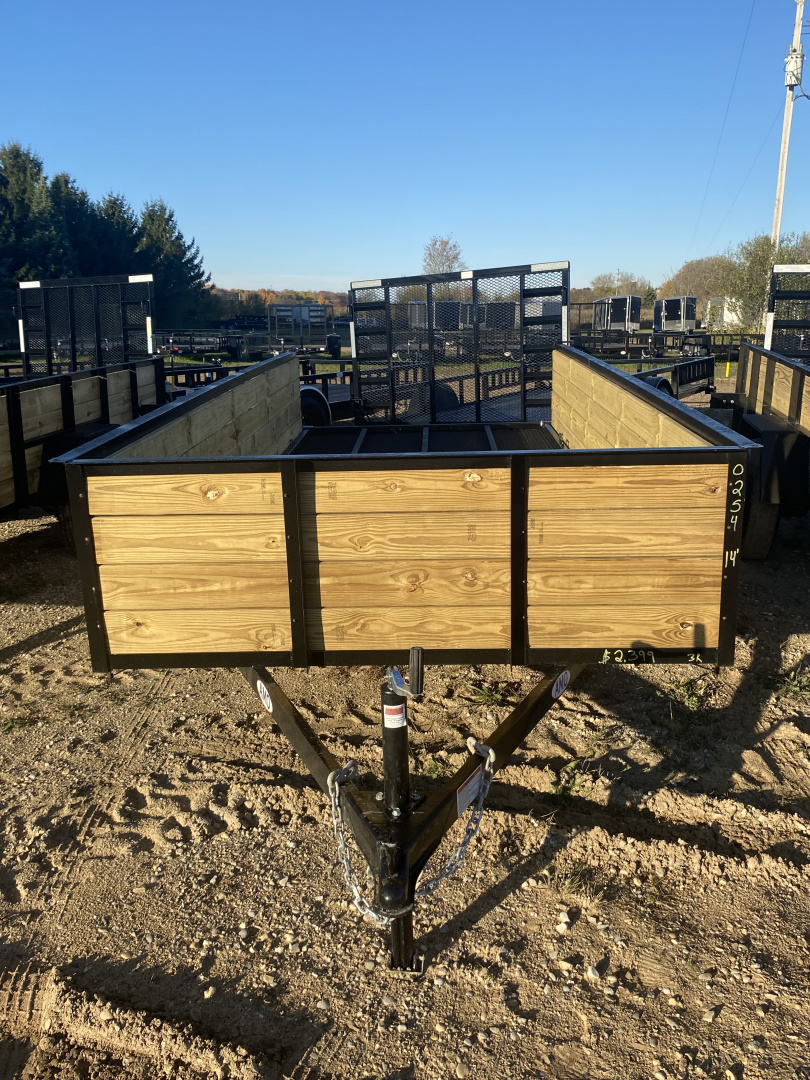 New 2026 AMO 6X14 WOODSIDE Landscape Trailer