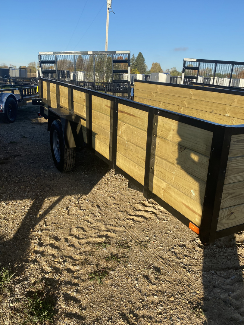 New 2026 AMO 6X14 WOODSIDE Landscape Trailer