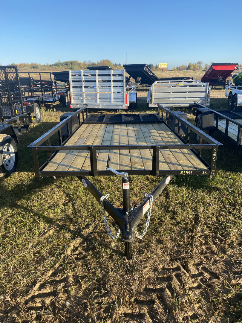 New 2026 AMO 6X14 Landscape Traile