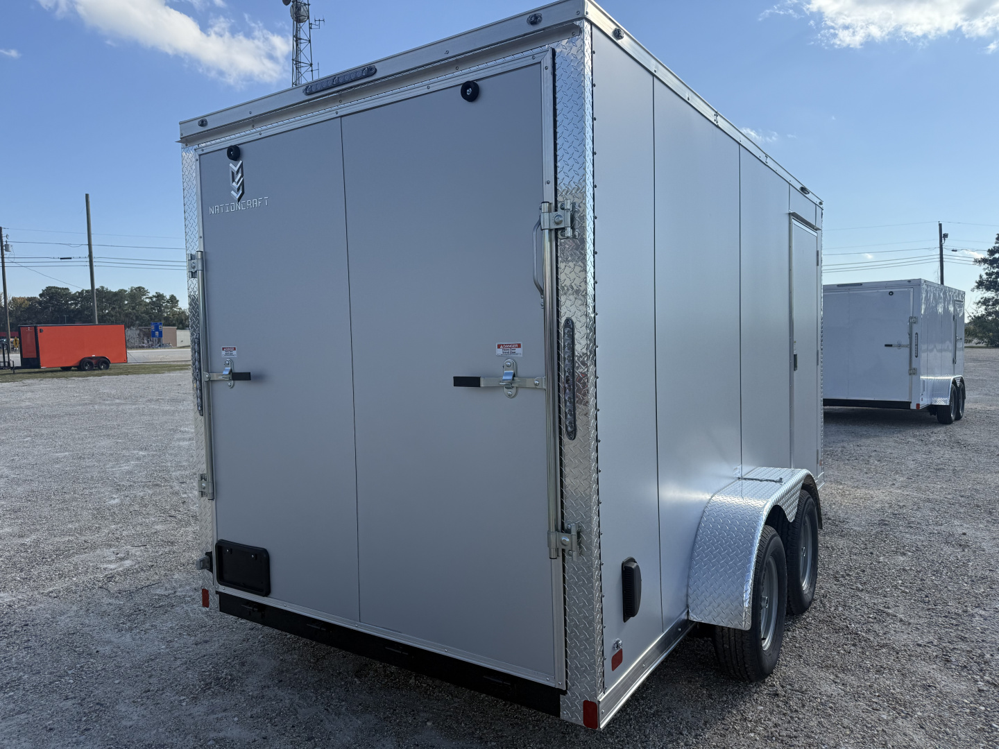 New 2026 NationCraft Trailers 7 X 14 TA POLYCORE Cargo / Enclosed Trailer