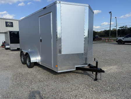 New 2026 NationCraft Trailers 7 X 14 TA POLYCORE Cargo / Enclosed Trailer