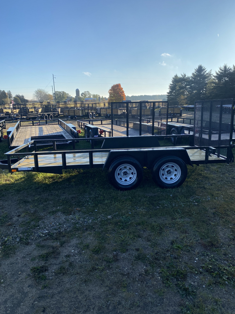 New 2026 AMO 6.8X12 Landscape Trailer