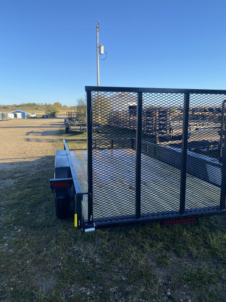 New 2026 AMO 6.8X12 Landscape Trailer