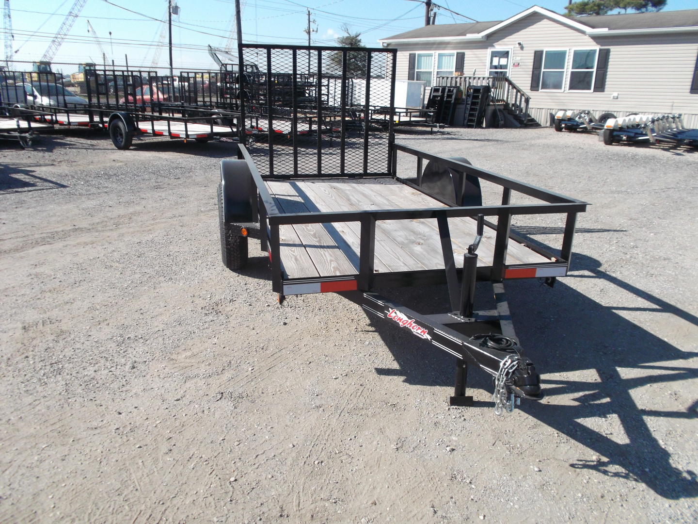 New 2025 Longhorn Trailers 5x10 Utility Trailer / 4ft Heavy Duty Ramp Gate