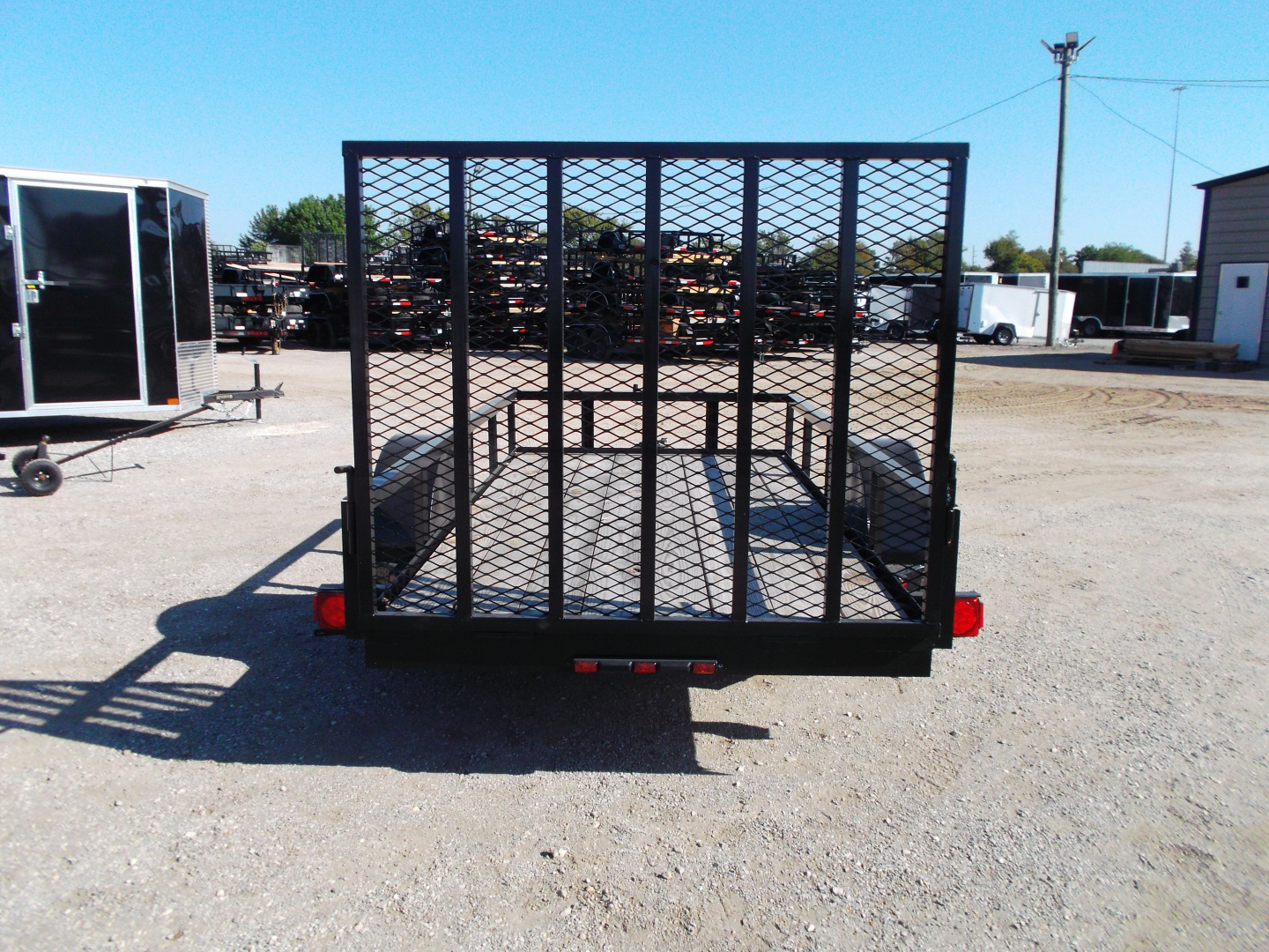 New 2025 Longhorn Trailers 5x10 Utility Trailer / 4ft Heavy Duty Ramp Gate
