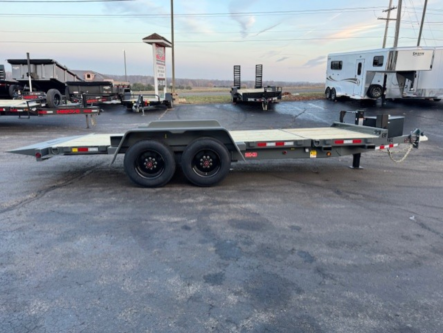 New 2026 Behnke TBCT2020ET-10K Tilt Trailer
