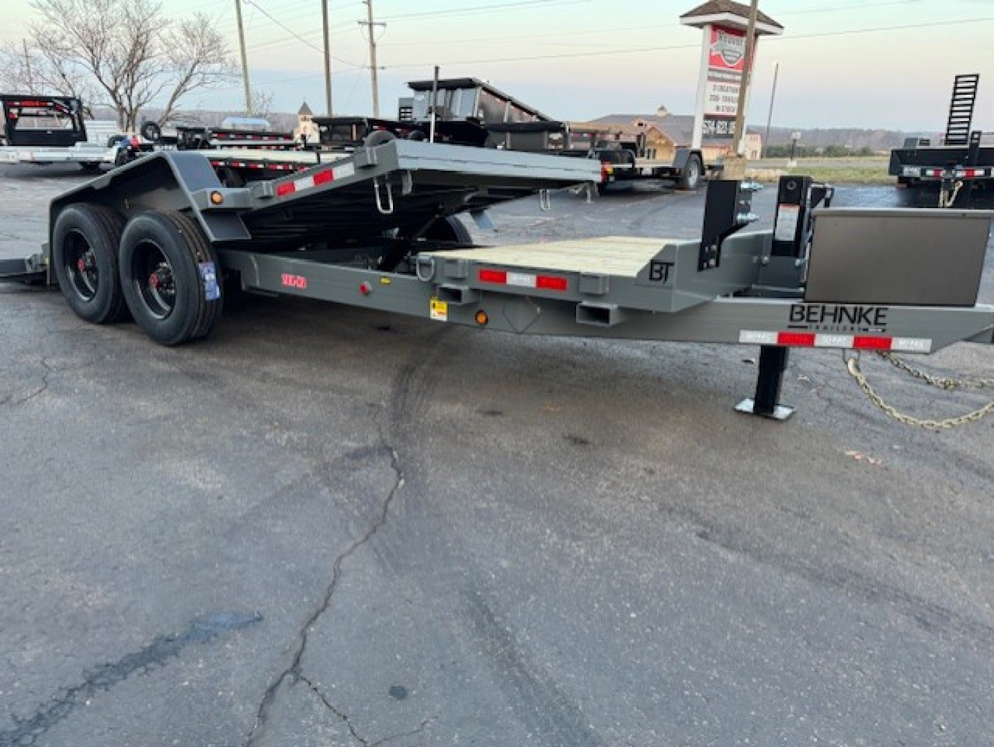 New 2026 Behnke TBCT2020ET-10K Tilt Trailer