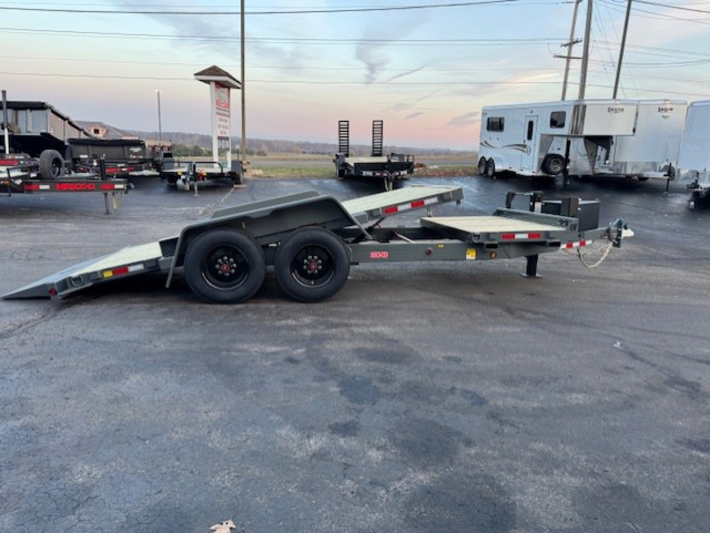 New 2026 Behnke TBCT2020ET-10K Tilt Trailer