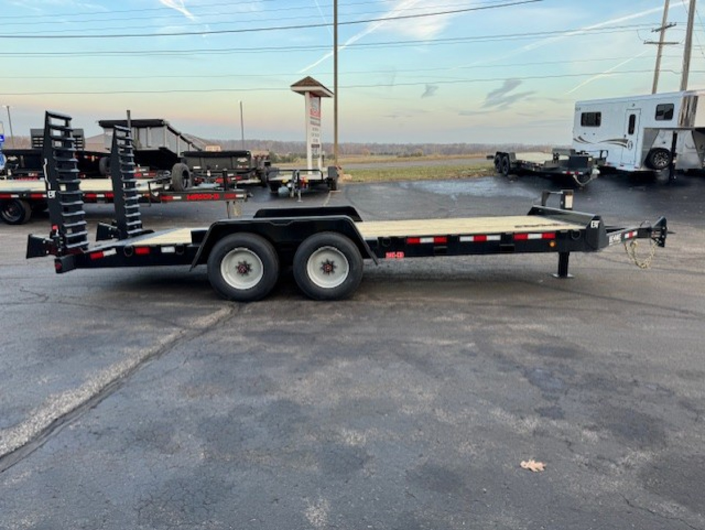 New 2026 Behnke CBCT2020E-S-10K Equipment Trailer