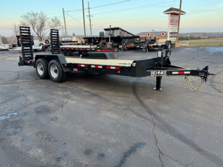 New 2026 Behnke CBCT2020E-S-10K Equipment Trailer