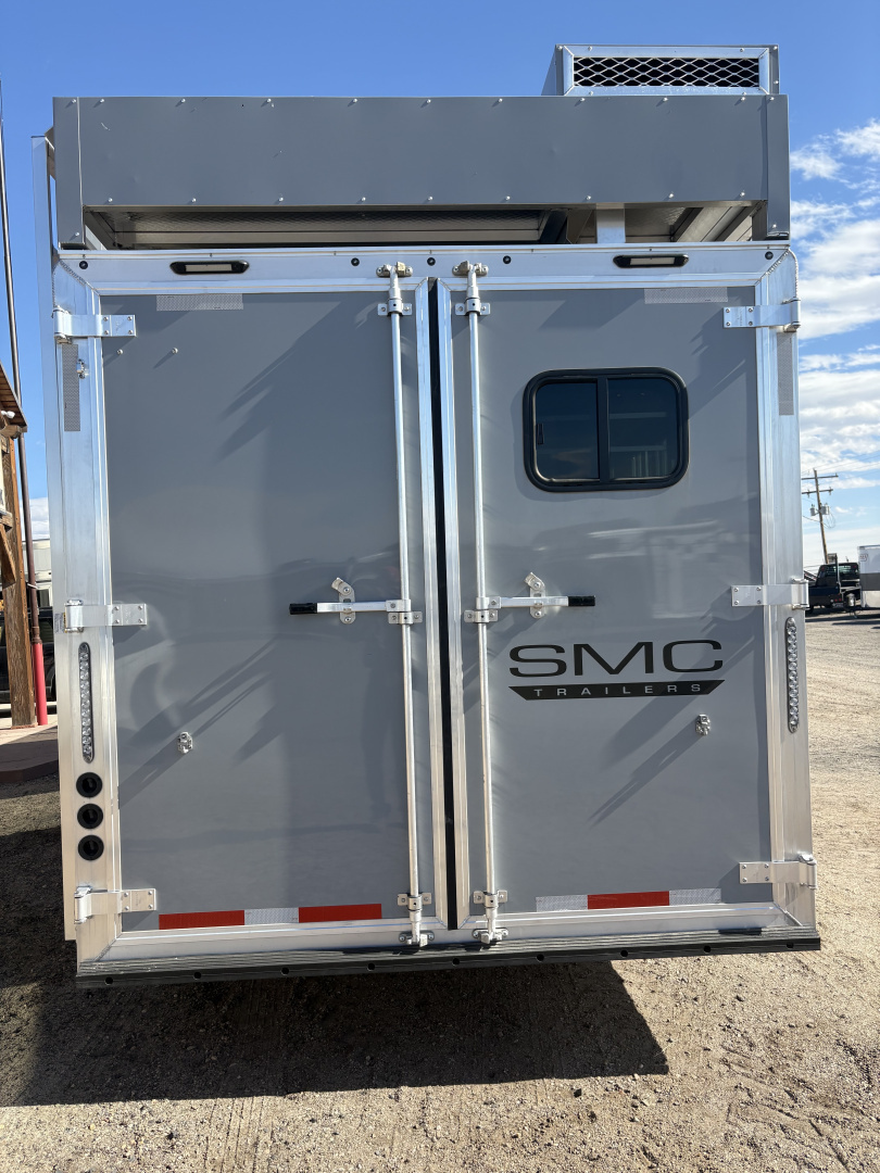 New 2025 SMC P8413 Patriot 4 Horse Trailer