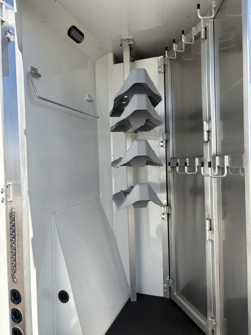 New 2025 SMC P8413 Patriot 4 Horse Trailer