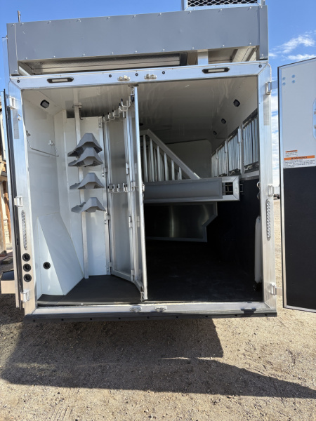 New 2025 SMC P8413 Patriot 4 Horse Trailer