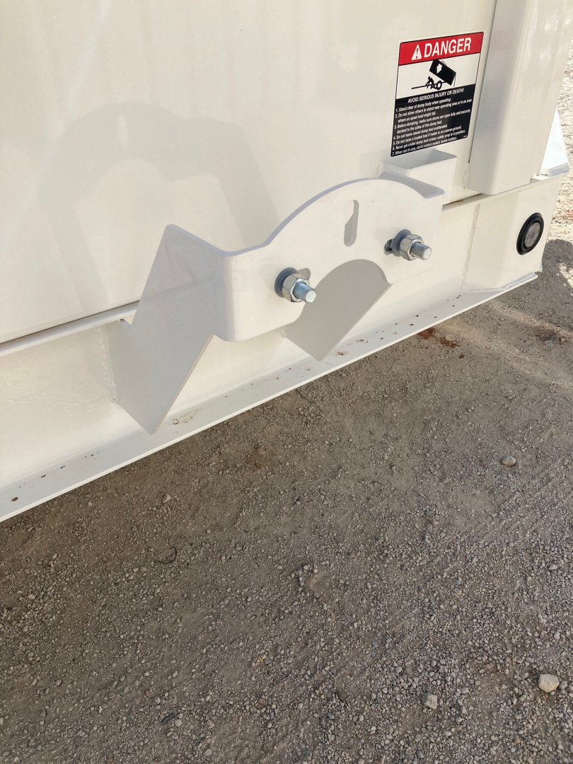 New 2026 Load Trail DT 14' x 83" Tandem Axle Dump Low-Pro Dump Trailer (White)