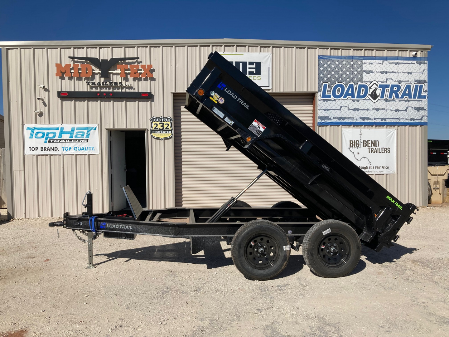 New 2026 Load Trail DT 10' x 60" Tandem Axle Dump Trailer