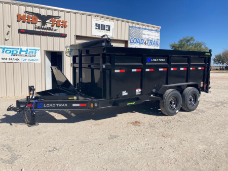 New 2026 Load Trail DT 14' x 83" Tandem Axle Low-Pro Dump Trailer w/ 48" Sides
