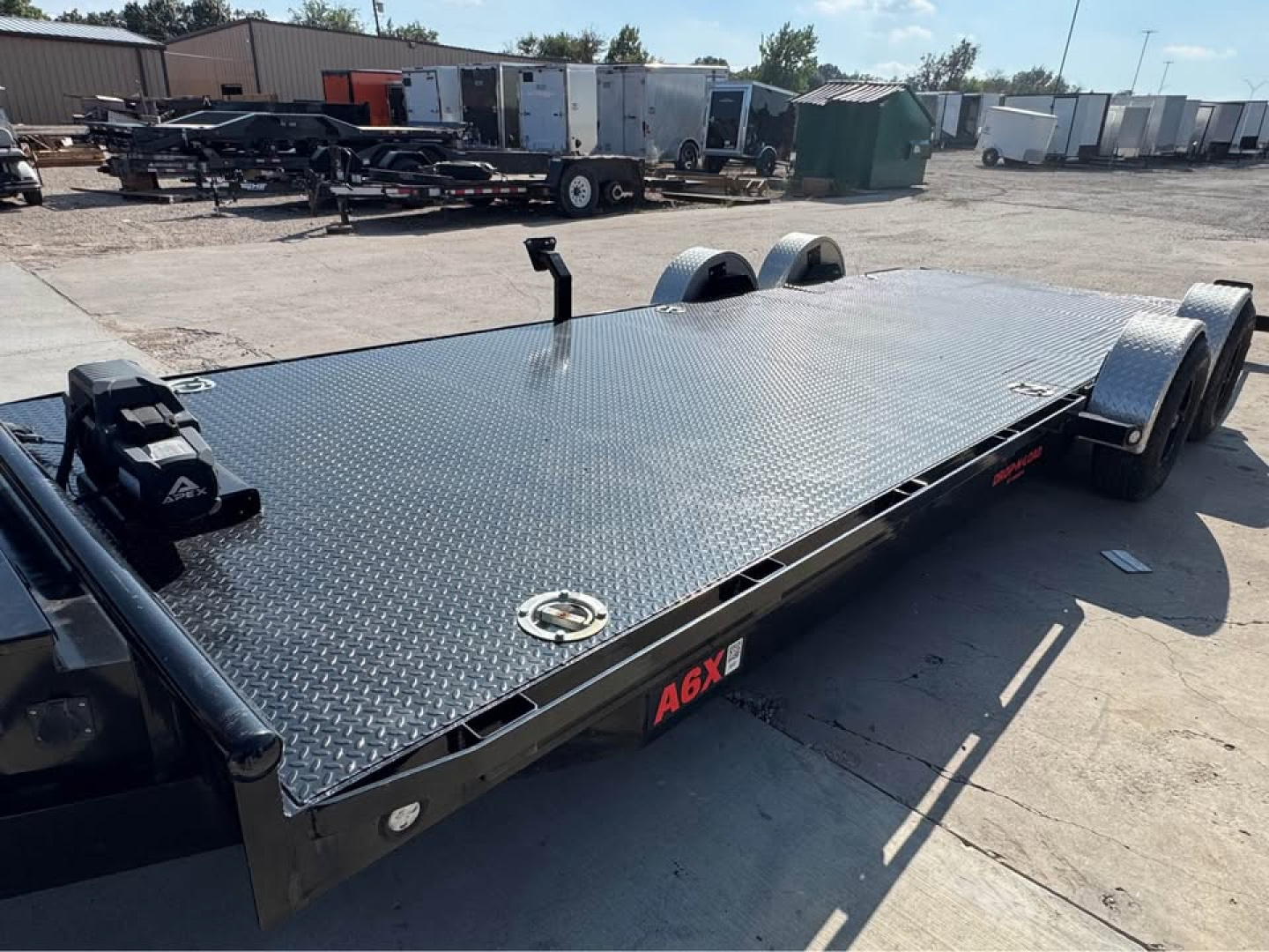 Used 2022 MAXX-D 24' OPEN CAR HAULER DROP-N-LOAD TRAILER Car / Racing Trailer