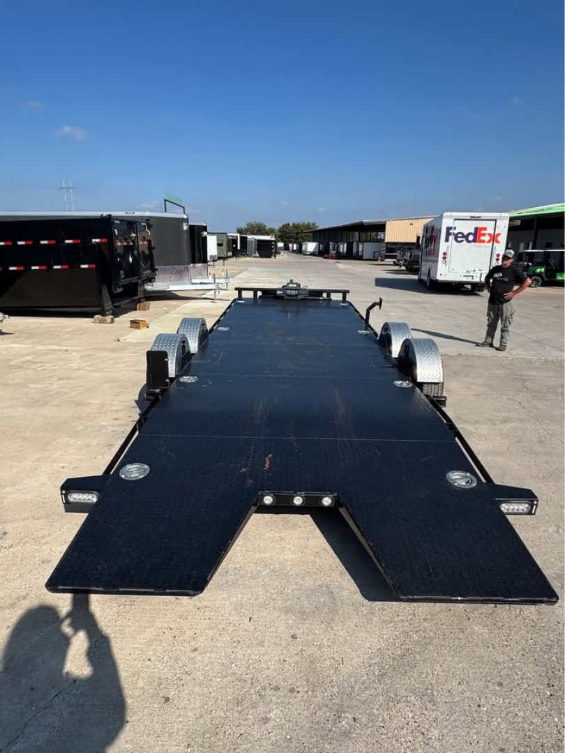 Used 2022 MAXX-D 24' OPEN CAR HAULER DROP-N-LOAD TRAILER Car / Racing Trailer