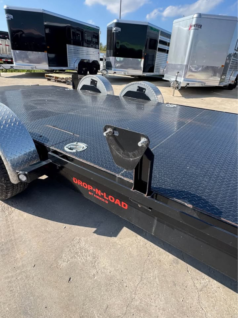 Used 2022 MAXX-D 24' OPEN CAR HAULER DROP-N-LOAD TRAILER Car / Racing Trailer