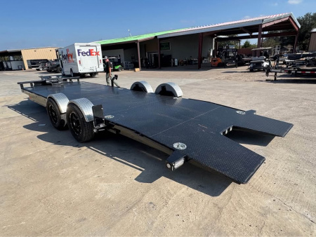 Used 2022 MAXX-D 24' OPEN CAR HAULER DROP-N-LOAD TRAILER Car / Racing Trailer
