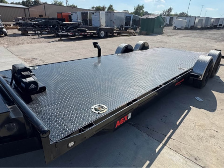 Used 2022 MAXX-D 24' OPEN CAR HAULER DROP-N-LOAD TRAILER Car / Racing Trailer