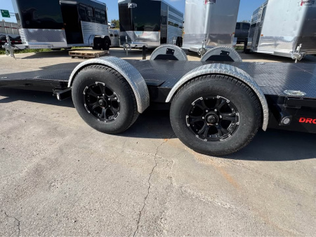 Used 2022 MAXX-D 24' OPEN CAR HAULER DROP-N-LOAD TRAILER Car / Racing Trailer