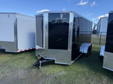 New 2025 NationCraft Trailers 7 X 16 TA Cargo / Enclosed Trailer