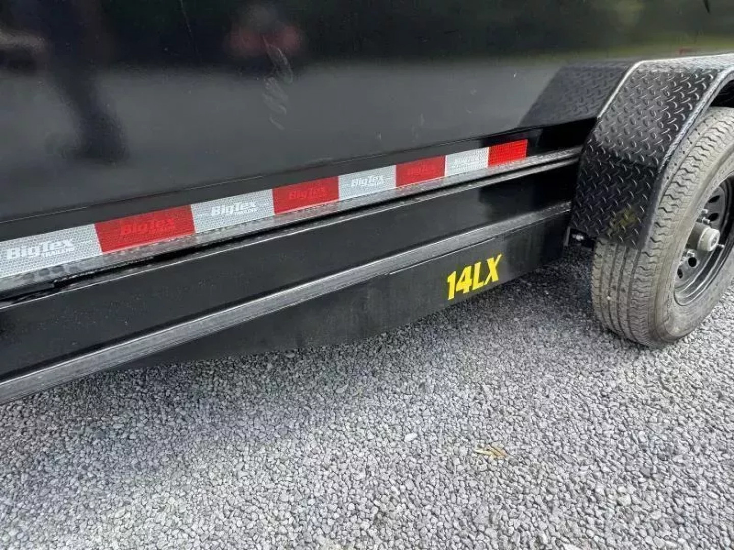 New 2025 Big Tex 14lx Dump Trailer 7x14 with tarp ramps &combo gate scissor lift 14k