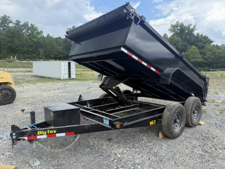 New 2026 BIG TEX 14LX Dump Trailer 6’11”X14’ SCISSOR HOIST , TARP RAMPS & COMBO GATE