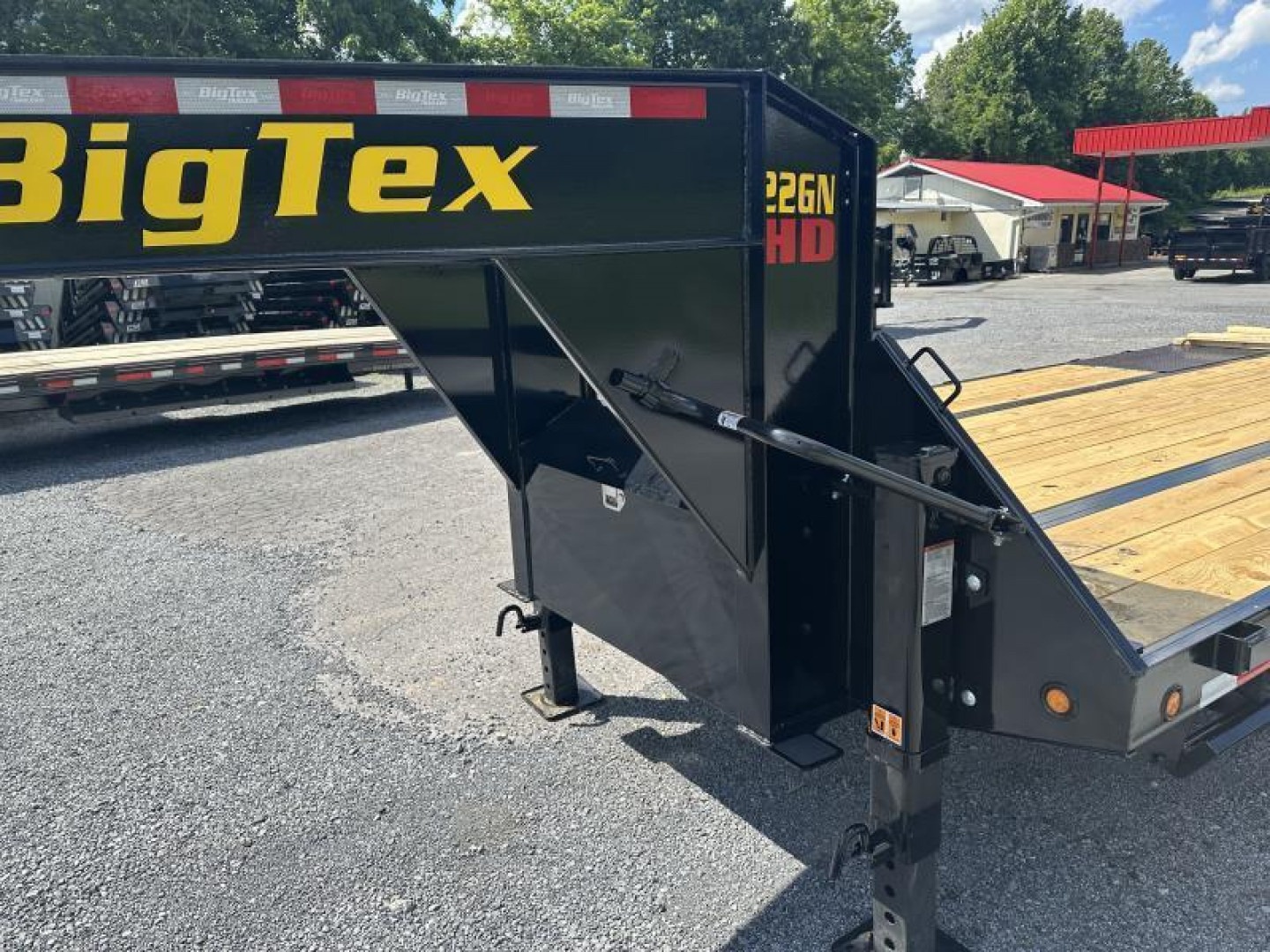 New 2026 Big Tex Trailers 22GN GN 102x 25 +5 Lo Pro DT MegaRamps Black Equipment Trailer