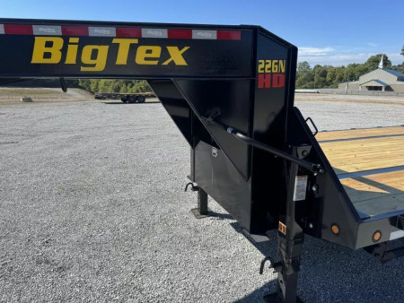 New 2026 Big Tex 22GN 20+5 GOOSENECK TRAILER MEGA RAMPS 2 SPEED JACKS