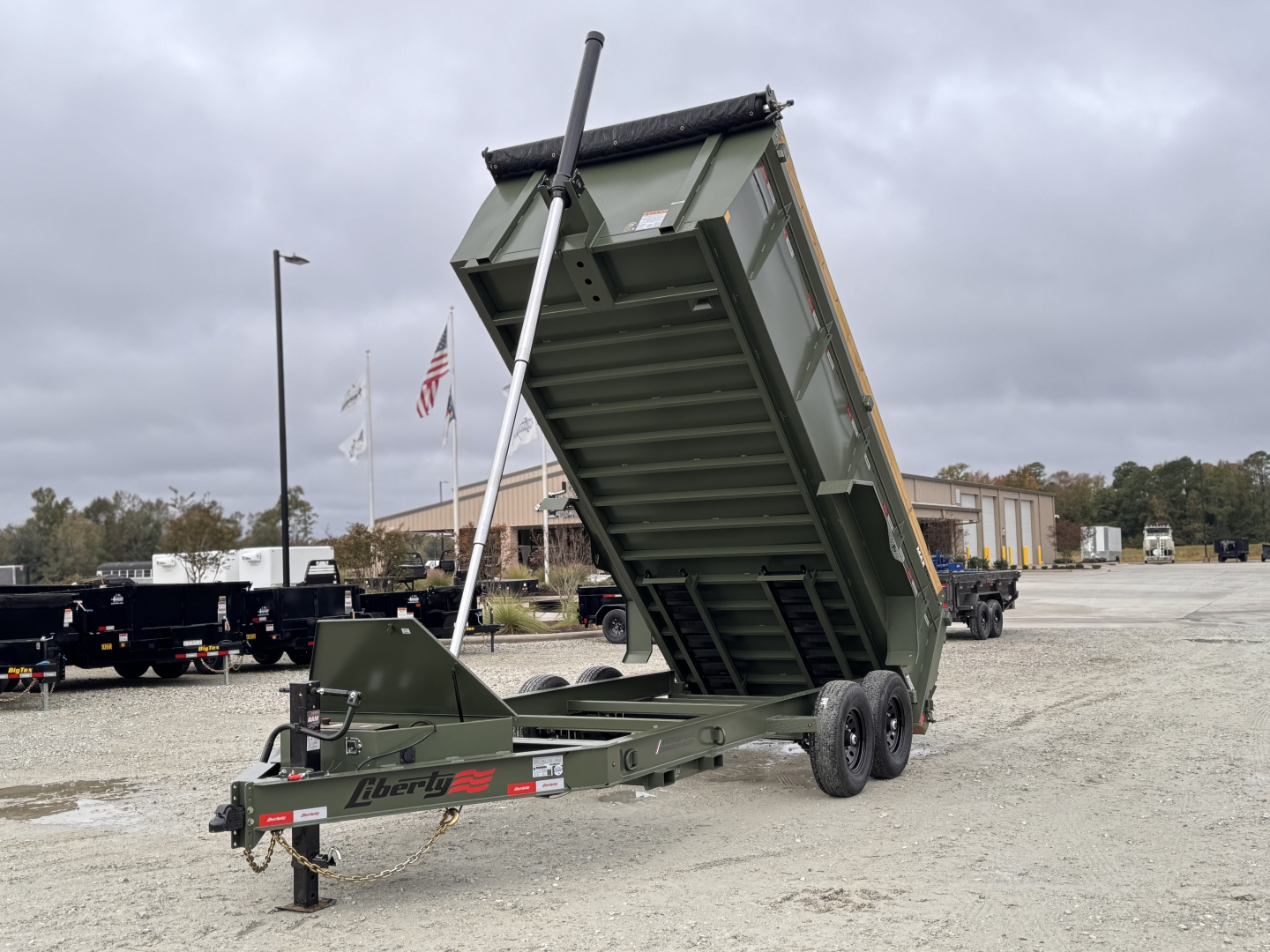 New 2026 Liberty LD14K83X16 Dump Trailer