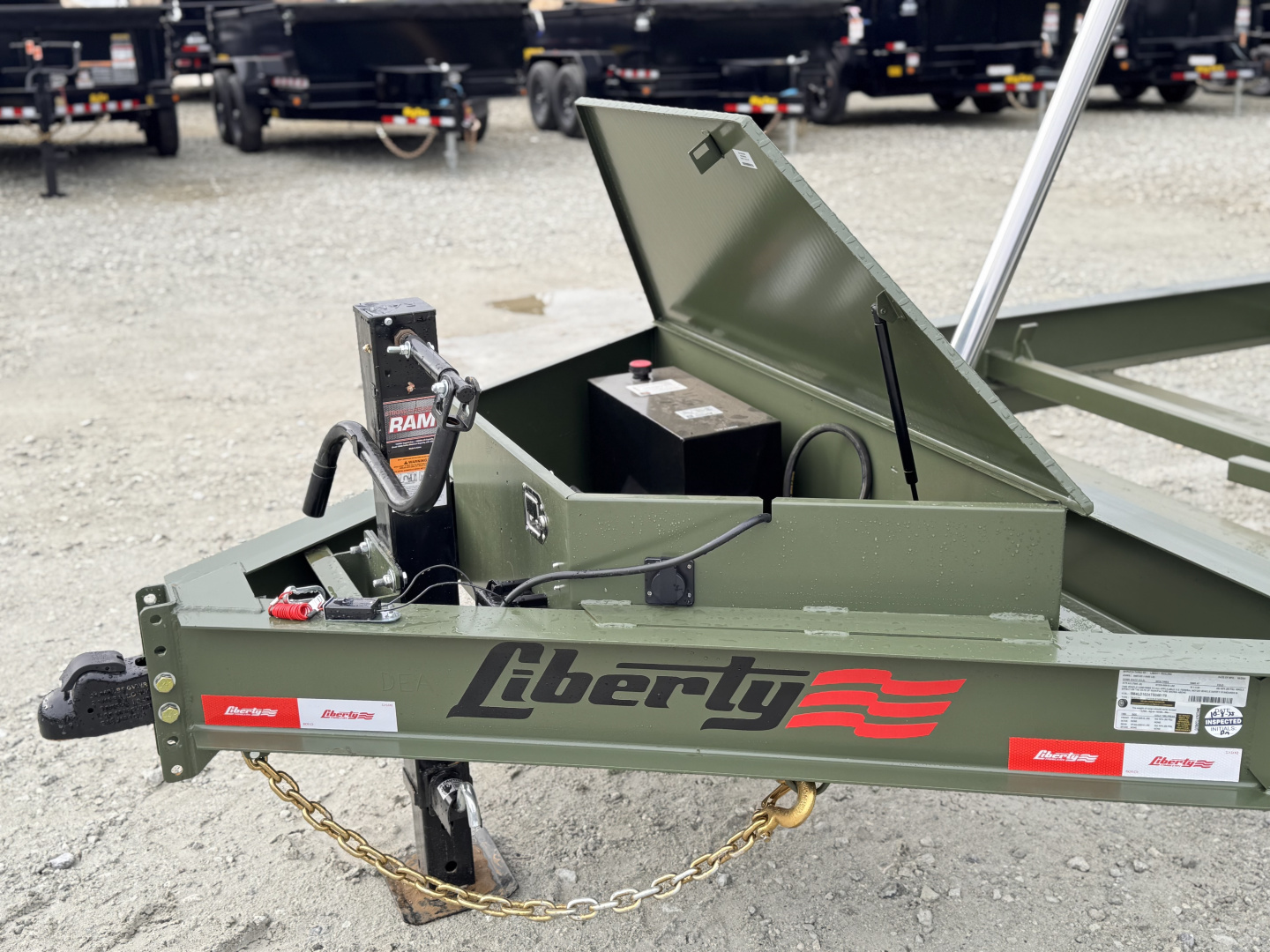 New 2026 Liberty LD14K83X16 Dump Trailer