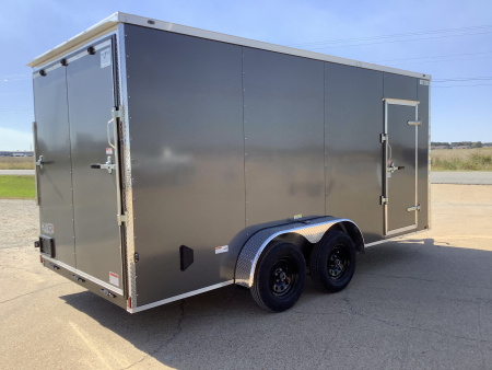 New 2026 Cynergy 2 Basic 7x16 Tandem Axle Cargo Trailer – 7′ Interior Height