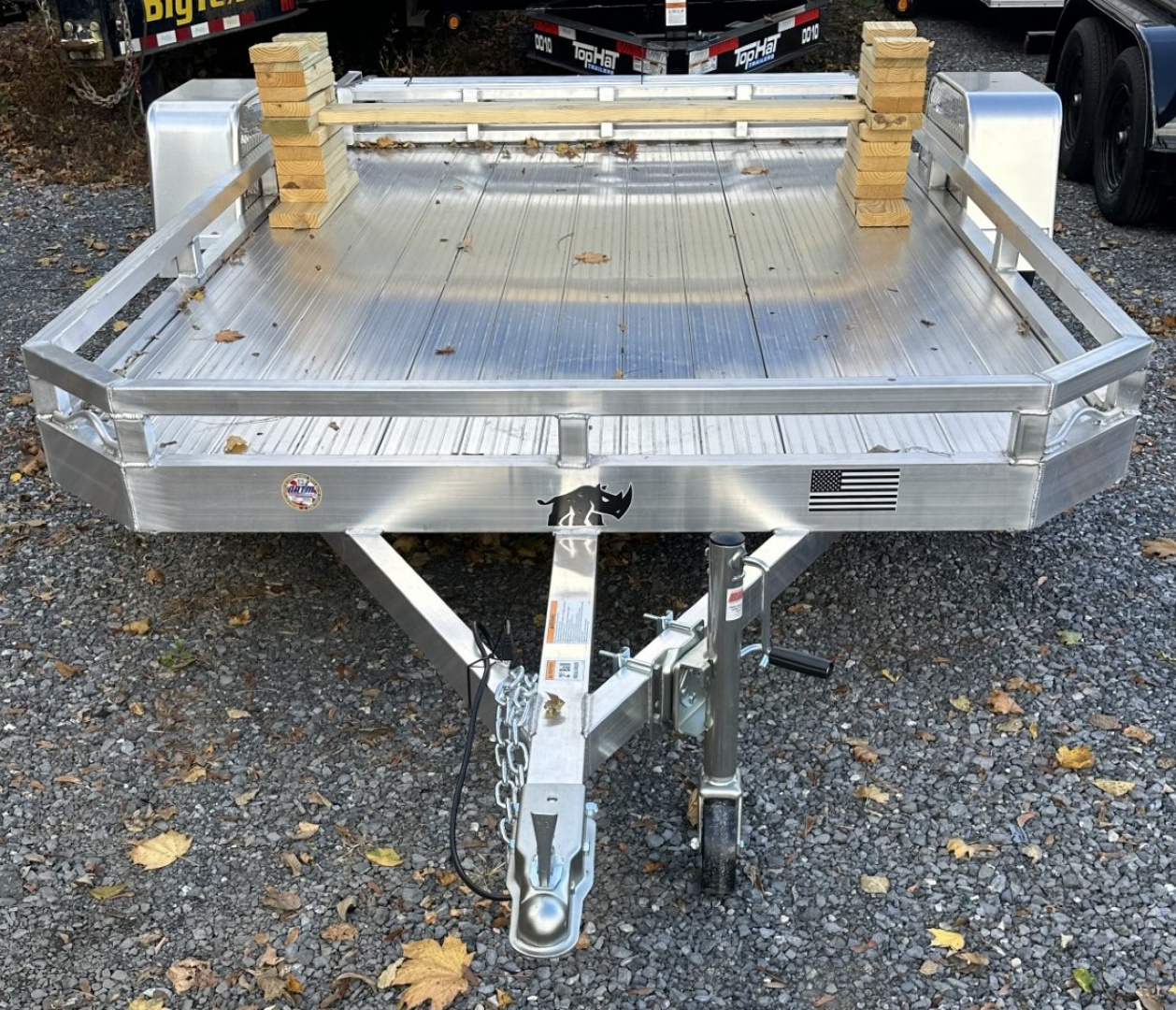 New 2026 Black Rhino 7x12 Utility Trailer