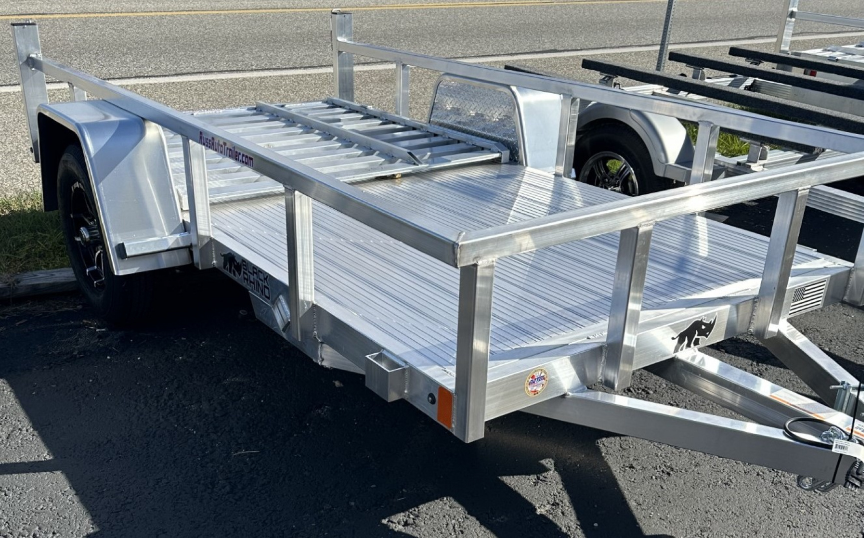 New 2026 Black Rhino 5X10 Landscape Trailer