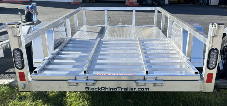 New 2026 Black Rhino 5X10 Landscape Trailer