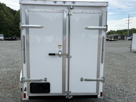 New 2026 Anvil 5X8 w/ Double Doors, Extra Height, & Side Door Cargo / Enclosed Trailer