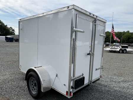 New 2026 Anvil 5X8 w/ Double Doors, Extra Height, & Side Door Cargo / Enclosed Trailer