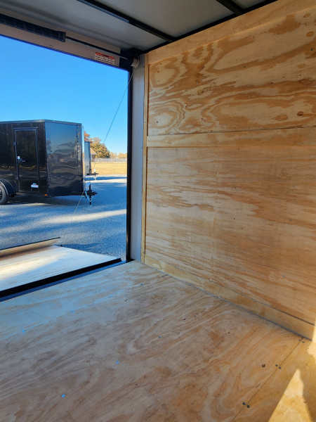 New 2026 Anvil 6X10 w/ Ramp, Black Out Package, & Extra Height Cargo / Enclosed Trailer