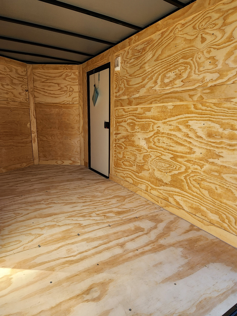 New 2026 Anvil 6X12 7K w/ Ramp Door, Extra Height, & Black Out Package Cargo / Enclosed Trailer