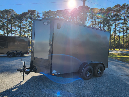 New 2026 Anvil 6X12 7K w/ Ramp Door, Extra Height, & Black Out Package Cargo / Enclosed Trailer