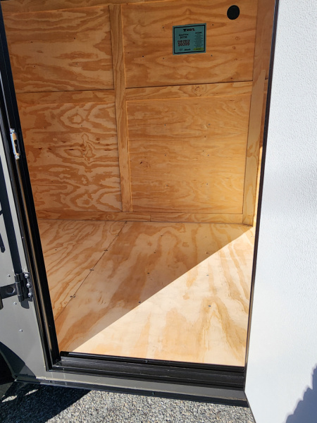 New 2026 Anvil 6X12 7K w/ Ramp Door, Extra Height, & Black Out Package Cargo / Enclosed Trailer