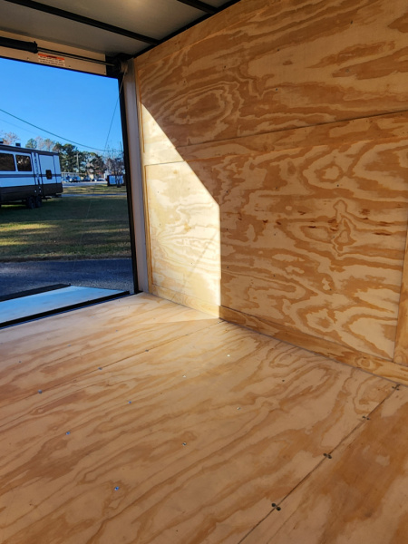 New 2026 Anvil 6X12 7K w/ Ramp Door, Extra Height, & Black Out Package Cargo / Enclosed Trailer