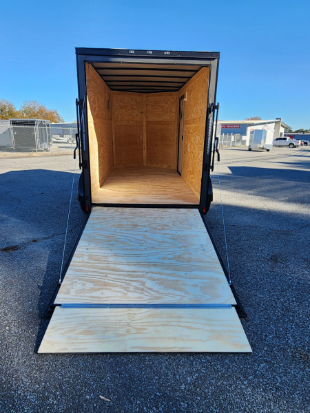 New 2026 Anvil 6X12 7K w/ Ramp Door, Extra Height, & Black Out Package Cargo / Enclosed Trailer