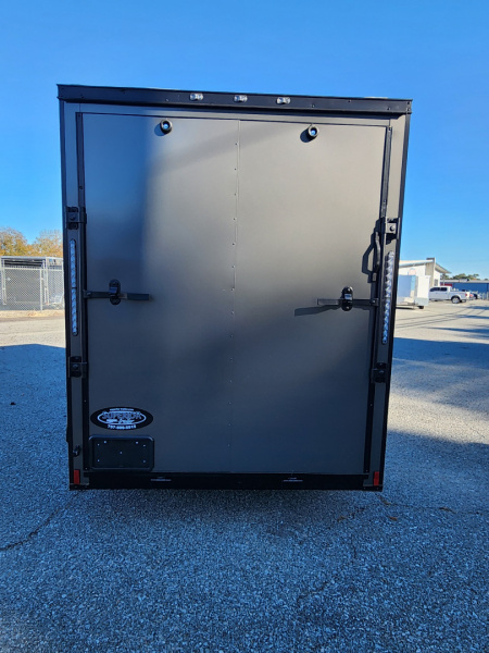 New 2026 Anvil 6X12 7K w/ Ramp Door, Extra Height, & Black Out Package Cargo / Enclosed Trailer