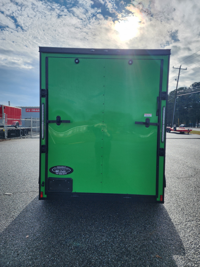 New 2026 Anvil 6X12 7K w/ Ramp Door, Extra Height, & Black Out Package Cargo / Enclosed Trailer