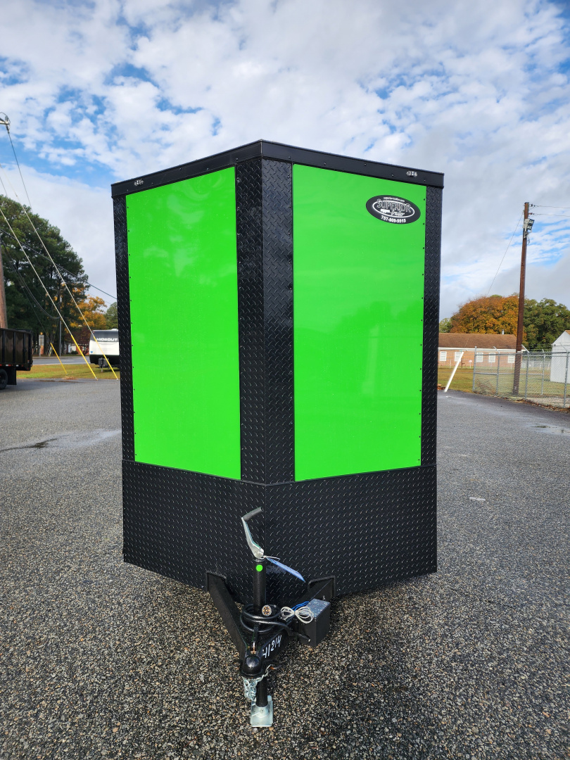 New 2026 Anvil 6X12 7K w/ Ramp Door, Extra Height, & Black Out Package Cargo / Enclosed Trailer